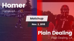 Matchup: Homer vs. Plain Dealing  2018