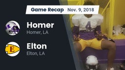 Recap: Homer  vs. Elton  2018