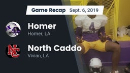 Recap: Homer  vs. North Caddo  2019