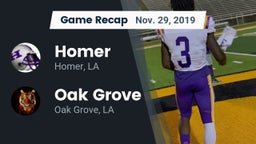 Recap: Homer  vs. Oak Grove  2019