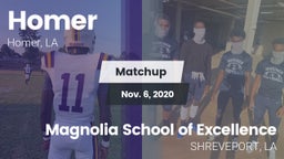 Matchup: Homer vs. Magnolia School of Excellence 2020