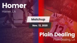 Matchup: Homer vs. Plain Dealing  2020