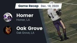 Recap: Homer  vs. Oak Grove  2020