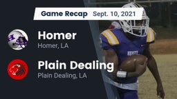 Recap: Homer  vs. Plain Dealing  2021