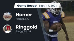 Recap: Homer  vs. Ringgold  2021