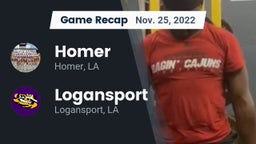 Recap: Homer  vs. Logansport  2022