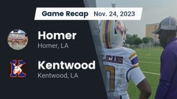 Recap: Homer  vs. Kentwood  2023