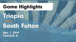 Triopia  vs South Fulton Game Highlights - Dec. 7, 2019