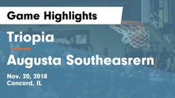 Triopia  vs Augusta Southeasrern Game Highlights - Nov. 20, 2018