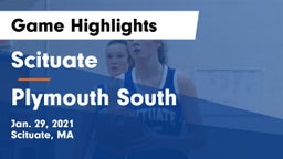 Scituate  vs Plymouth South  Game Highlights - Jan. 29, 2021
