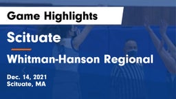 Scituate  vs Whitman-Hanson Regional  Game Highlights - Dec. 14, 2021
