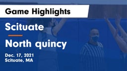 Scituate  vs North quincy Game Highlights - Dec. 17, 2021