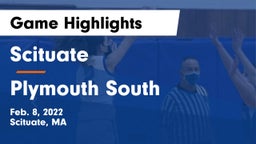 Scituate  vs Plymouth South  Game Highlights - Feb. 8, 2022