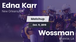 Matchup: Karr vs. Wossman  2019