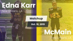 Matchup: Karr vs. McMain  2019