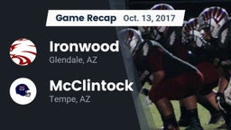 Recap: Ironwood  vs. McClintock  2017
