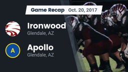 Recap: Ironwood  vs. Apollo  2017