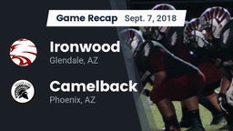 Recap: Ironwood  vs. Camelback  2018