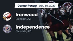 Recap: Ironwood  vs. Independence  2020