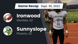 Recap: Ironwood  vs. Sunnyslope  2022