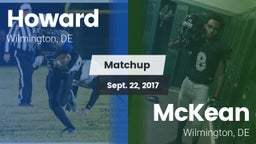 Matchup: Howard vs. McKean  2017