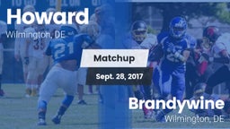 Matchup: Howard vs. Brandywine  2017