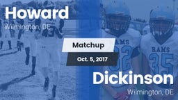 Matchup: Howard vs. Dickinson  2017