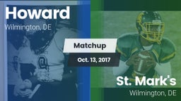Matchup: Howard vs. St. Mark's  2017