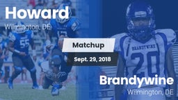 Matchup: Howard vs. Brandywine  2018