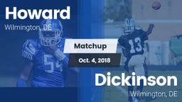 Matchup: Howard vs. Dickinson  2018