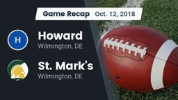 Recap: Howard  vs. St. Mark's  2018