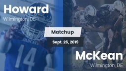Matchup: Howard vs. McKean  2019