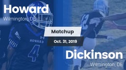 Matchup: Howard vs. Dickinson  2019