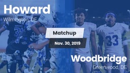 Matchup: Howard vs. Woodbridge  2019