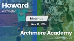 Matchup: Howard vs. Archmere Academy  2019