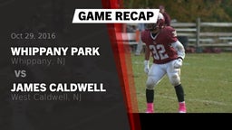 Recap: Whippany Park  vs. James Caldwell  2016