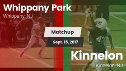 Matchup: Whippany Park vs. Kinnelon  2017