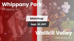 Matchup: Whippany Park vs. Wallkill Valley  2017