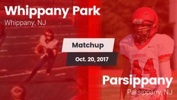 Matchup: Whippany Park vs. Parsippany  2017