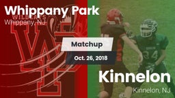 Matchup: Whippany Park vs. Kinnelon  2018