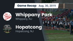 Recap: Whippany Park  vs. Hopatcong  2019