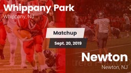 Matchup: Whippany Park vs. Newton  2019