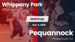 Matchup: Whippany Park vs. Pequannock 2019