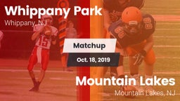 Matchup: Whippany Park vs. Mountain Lakes  2019