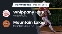 Recap: Whippany Park  vs. Mountain Lakes  2019