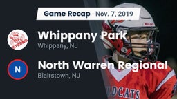 Recap: Whippany Park  vs. North Warren Regional  2019