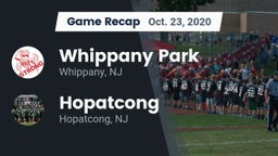 Recap: Whippany Park  vs. Hopatcong  2020