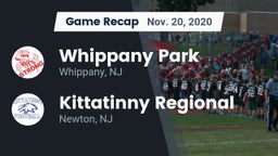 Recap: Whippany Park  vs. Kittatinny Regional  2020