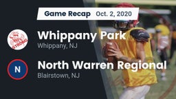 Recap: Whippany Park  vs. North Warren Regional  2020