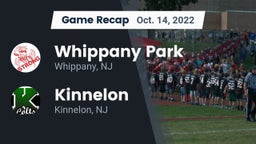 Recap: Whippany Park  vs. Kinnelon  2022